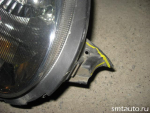 Фара правая для Nissan Micra (K12) 2002-2010 - вид 2 (фото)
