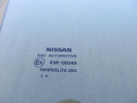 Стекло двери передней правой для Nissan X-Trail (T31) 2007-2014, OEM 80300-JG00E - вид 2 (фото)