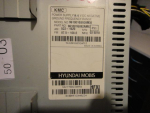 Проигрыватель CD для Kia Rio 2005-2011, OEM 96100-1G892 961001G892AMXI 961001G892AMX - вид 3 (фото)