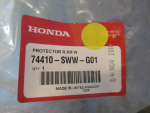 Юбка задняя для Honda Pilot 2008>, OEM 74410-SWW-G01 - вид 5 (фото)