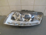 Фара левая для Audi A6 [C6,4F] 2004-2011, OEM 4E0941003 - вид 1 (фото)
