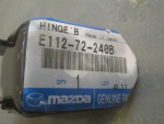 Петля двери задней правой для Mazda 3 (BK) 2003-2009, OEM E112-72-240B - вид 3 (фото)