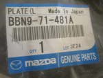 Кузовной элемент для Mazda 3 (BL) 2008-2013, OEM BBN9-71-481A - вид 3 (фото)