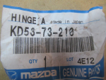 Петля двери задней левой для Mazda 6 (GJ/GL) 2013>, OEM KD5373210 - вид 3 (фото)