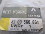 Эмблема для Renault Sandero 2009>, OEM 8200560861 - вид 3 (фото)