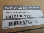 Зеркало правое электрическое для Nissan X-Trail (T31) 2007-2014, OEM 963013UY1B - вид 5 (фото)