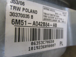 Подушка безопасности пассажирская (в торпедо) для Ford Focus II 2008-2011, OEM 1670596 - вид 3 (фото)
