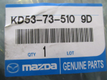 Стекло двери задней левой для Mazda CX 5 2012>, OEM KD53735109D - вид 2 (фото)