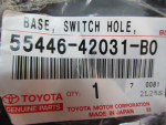 Накладка для Toyota RAV 4 2006-2013, OEM 55446-42031-B0 - вид 3 (фото)