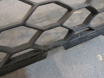 Решетка в бампер центральная для Hyundai Santa Fe 2006-2012, OEM 86512-2B000 - вид 4 (фото)