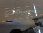 Стекло заднее для Mazda 3 (BK) 2003-2009, OEM BN8V63930B - вид 2 (фото)
