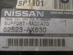 Панель передняя для Nissan Micra (K12) 2002-2010, OEM 62523-AX630 - вид 3 (фото)