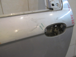 Дверь задняя левая для Chevrolet Spark 2005-2011, OEM 96659611 - вид 4 (фото)