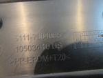 Накладка переднего бампера для BMW X5 F15 2013-2018, OEM 51117304085 - вид 3 (фото)