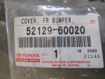 Накладка переднего бампера для Toyota Land Cruiser (150)/Prado 2009>, OEM 5212960020 - вид 3 (фото)