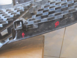 Решетка радиатора для Nissan Qashqai (J11) 2014>, OEM 623104EA0D - вид 5 (фото)
