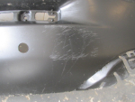 Бампер задний для Toyota Highlander II 2007-2013, OEM 5215948170 - вид 4 (фото)