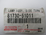 Указатель поворота правый для Toyota Land Cruiser (200) 2008>, OEM 8173051011 - вид 3 (фото)
