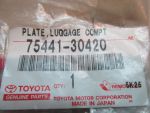 Эмблема для Lexus GS 300/400/430 2004-2011, OEM 7544130420 - вид 4 (фото)