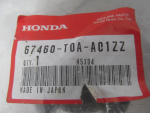 Петля двери передней левой для Honda CR-V 2012-2017, OEM 67460-T0A-A01ZZ - вид 3 (фото)
