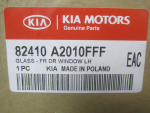 Стекло двери передней левой для Kia Ceed 2012-2018, OEM 82410A2010FFF - вид 4 (фото)