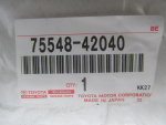 Молдинг лобового стекла для Toyota RAV 4 2006-2013, OEM 7554842040 - вид 4 (фото)