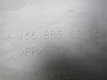 Накладка заднего бампера правая для Mercedes-Benz M-Klasse (ML/GLE) W166 2011>, OEM A1668856325 - вид 5 (фото)