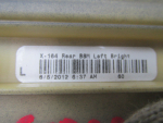 Молдинг двери задней левой для Mercedes-Benz GL-klasse X164 2006-2012, OEM A1646906562 - вид 5 (фото)