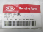 Эмблема для Kia Sportage 2015>, OEM 86320A4000 - вид 3 (фото)