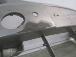 Бампер передний для Skoda Fabia 2007-2015, OEM 5J0807221D - вид 3 (фото)