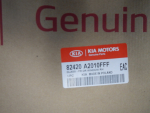 Стекло двери передней правой для Kia Ceed 2012-2018, OEM 82420A2010FFF - вид 3 (фото)