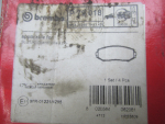 К-кт тормозных колодок для Suzuki Grand Vitara 2006>, OEM P79018 - вид 3 (фото)