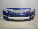 Бампер передний для Hyundai Solaris 2010-2017, OEM 865114L500 - вид 1 (фото)