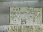 Накладка переднего бампера для Volvo XC90 2015>, OEM 3242824 - вид 3 (фото)