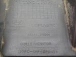 Решетка радиатора для Hyundai Solaris 2010-2017, OEM 863511R000 - вид 5 (фото)