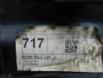 Накладка на порог для Volvo XC90 2015>, OEM 31395990 - вид 4 (фото)