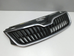 Решетка радиатора для Skoda Rapid 2013-2020, OEM 5JA853668 - вид 2 (фото)