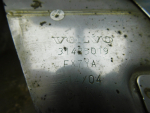 Насадка на глушитель для Volvo XC60 2008-2017, OEM 31425019 - вид 4 (фото)