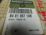 Накладка двери багажника для Renault Duster 2011>, OEM 848106714R - вид 3 (фото)