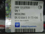 Молдинг двери задней правой для Opel Zafira B 2005>, OEM 13137830 - вид 3 (фото)