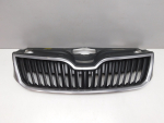 Решетка радиатора для Skoda Rapid 2013-2020, OEM 5JA853668 - вид 1 (фото)