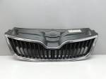 Решетка радиатора для Skoda Rapid 2013-2020, OEM 5JA853668 - вид 1 (фото)