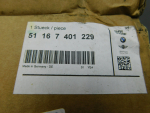 Накладка зеркала левого для Mini F56 2013>, OEM 51167401229 - вид 5 (фото)