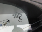 Стекло двери задней левой (форточка) для Mercedes-Benz E-Klasse W213 2016>, OEM A2137300155 - вид 2 (фото)