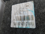 Обшивка багажника для Skoda Rapid 2013-2020, OEM 5JA867428 - вид 3 (фото)
