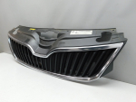 Решетка радиатора для Skoda Rapid 2013-2020, OEM 5JA853668 - вид 4 (фото)