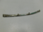 Молдинг решетки радиатора для Toyota Camry V50 2011-2018, OEM 5312106060 - вид 2 (фото)