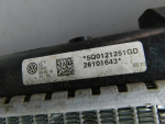 Радиатор охлаждения для Skoda Octavia III (A7) 2013-2020, OEM 5Q0121251GD - вид 6 (фото)