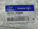Эмблема для Hyundai Solaris 2010-2017, OEM 863000U000 - вид 2 (фото)