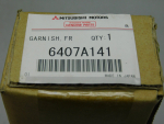 Молдинг переднего бампера для Mitsubishi Outlander 2012>, OEM 6407A141 - вид 3 (фото)
